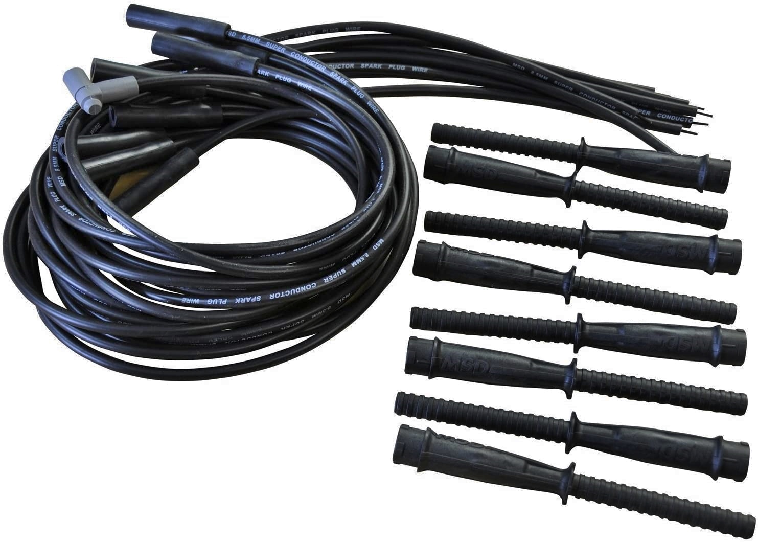 MSD SPARK PLUG WIRES STRAIGHT & 90 DEGREE